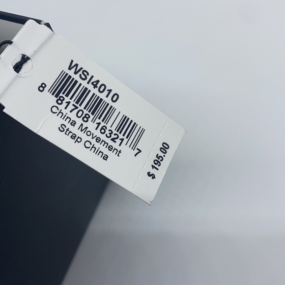 NWT Watch Station Men's Automatic Three-Hand Date Black-Tone Watch - Picture 6 of 6